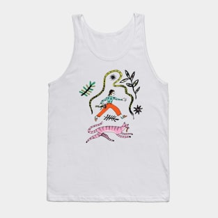 Snake garden Tank Top